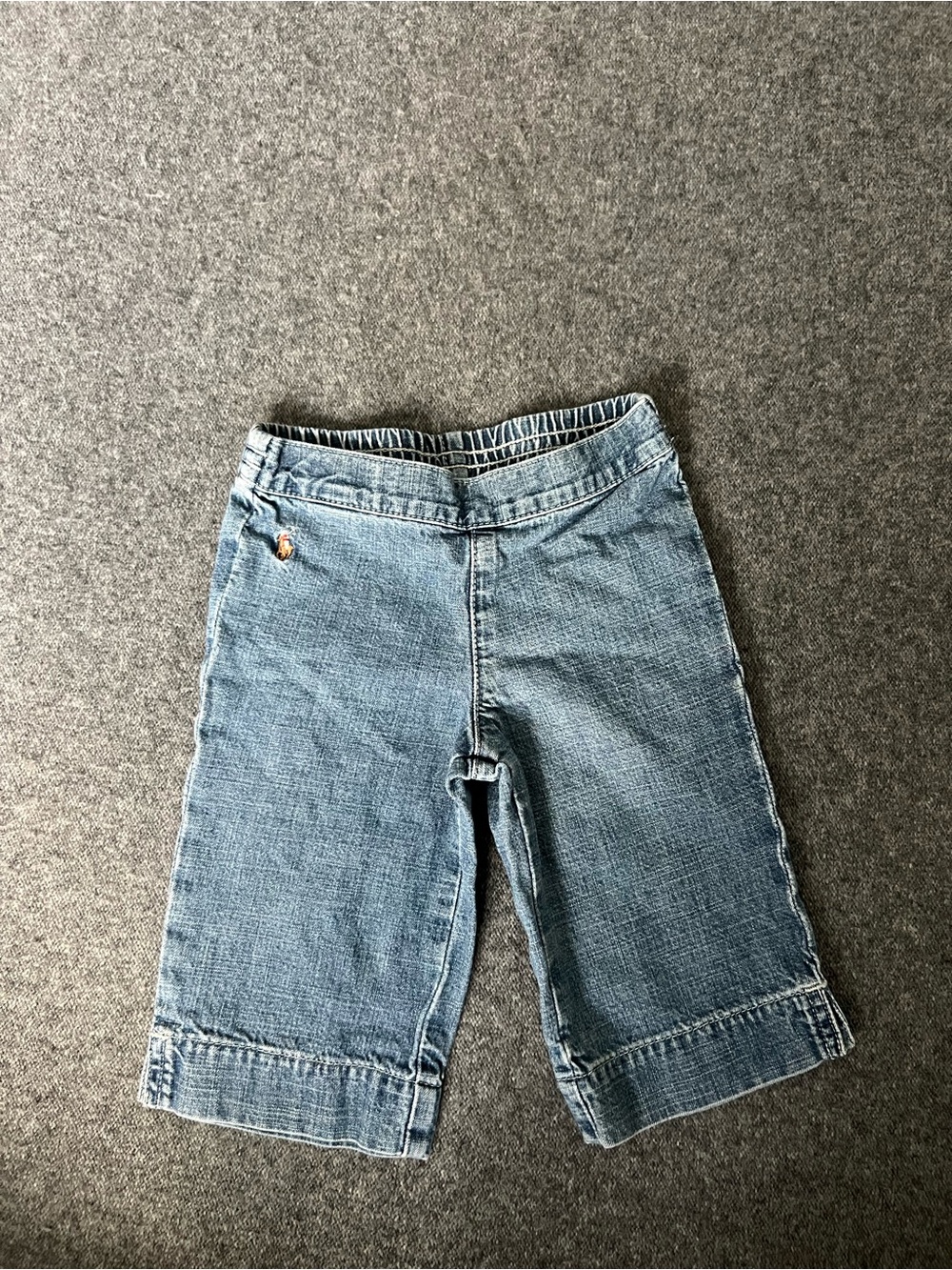 Vintage Ralph Lauren Light Wash Denim jeans with Polo Pony Embroidery size 12 m